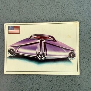 1971 Export Publications "Famous Cars" #255 - VIOLENCE - Vintage Trading Card